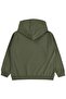 Civil Boy's Basic Hooded Sweatshirt |   Brush with 2 Strings and Long Handle |   School Nursery and Daily Use - Khaki - 2