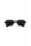 Ares Set of 2 56 Ekartman Men's Unisex Uv400 Protected Square Rectangular Metal Sunglasses - 6