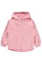 Civil Girls' Fleece Lined Plain Raincoat |   Micro Long Sleeve Hoodie - Powder
