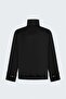 Satin Bomber Jacket - Black - 4