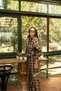 Plaid Bomber Jacket with Flap Pockets - 2