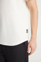Men's Relaxed Fit Textured Basic T-Shirt - W 2510718104 - 6