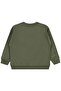Boy's Basic Sweatshirt |   Brush with 2 Strings and Long Handle |   School Nursery and Daily Use - Khaki - 2