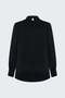 Long Sleeve Blouse - Black - 5