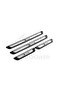 Audi A3 Sline Written on All Models Abs+Chrome Door Sill - 2