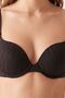 Women's Black Padded Bra - 2
