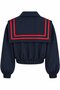Navy Blue Nevora Allerli Bomber Jacket - 3652 - 2
