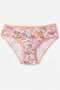 10-Pack Girls' Underwear Set - Mixed Patterned Cotton Lycra Underwear + 6 Special Production Colorful Rubber Buckle Gifts - 5