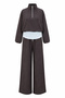 Detailed Sweat Pants Set