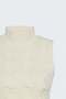 Braided Zero Sleeve Knitwear - Ecru - 3