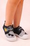 Pineapple Figured Velcro Breathable Lightweight Sole Children's Sports Shoes