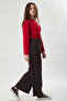 Pensli Wide Leg Trousers Brown - 2