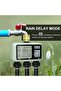 Sprinkler Timer 3 Zone with Brass Inlet Watering Timer for Garden Hose Programmable Water Timer with - 7