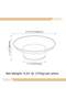 Soap Dish for Shower, Round Transparent Soap Holder, Thick Bathroom Kitchen Sink Glassware - 7