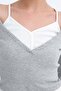 Athlete Detailed Ribbed Blouse B9052 - 3