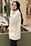 Crochet Knitwear Jacket with Pocket and Collar Detail - 3