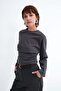 Drawstring Long Sleeve T-Shirt P06095