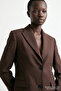 Stone Printed Lined Padded Regular Jacket - 6
