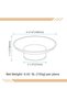 Glass Soap Dish 2 Pack, Bathroom Round Transparent Soap Holder, Soap Tray for Bathroom Countertop Kitchen Sink Glassware - 5