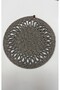 Decorative Single Placemat Patterned Tricot Model Round American Style Placemat Knitted Placemat Handmade Stylish Table Decoration Dining Table Breakfast Table Tableware Decor Home and Kitchen Accessory - 2