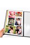Adhesive Suede Photo Album Black 30X37 cm 15 Sheets 30 Pages - 6