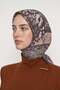 Orlienne Patterned Organic Scarf - 2