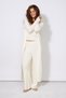 Long Cardigan Knitwear Set Ecru