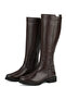 , Women's Genuine Leather Boots 16319Z8011 Brown - 5