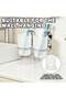 Bathroom Glass Tumbler Cup 4 Pack, Transparent Rinsing Cup, Toothbrush & Toothpaste Holder & Drinking, Mouthwash Cup for Glassware - 5