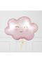 Pink Purple Girl's Space Astronaut Concept 1-Year-Old Balloon Set - 11 Piece Girl's Space Concept Birthday Set - Astronaut, Rocket, Ufo Foil Balloon - 4