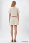 Short Sleeve Crew Neck Regular Mini Dress - 6