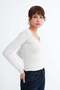 V-Neck Blouse B1965 - 2