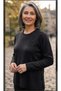 Self-Patterned Women's Knitwear Sweater with Stone Details
