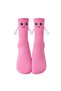 Magnetic Hand-In-Hand Unisex Cute Socks 36-44 |   Couple's Gift, Cotton Colorful Crew Model - 5