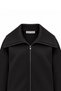 Lined Scuba Jacket Black - 5