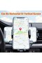 Universal Car Phone Holder Mount – Adjustable Dashboard & Windshield Phone Cradle with Strong Suctio - 4