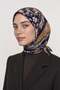 Orlienne Patterned Organic Scarf - 2