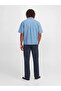 Men's Navy Blue Jpstkane William Jogger Noos Trousers - 2