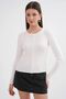 Mixray Buttoned Slim Fit Ribbed Knit Cardigan - 5