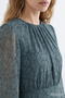 Crew Neck Lined Flared Regular Mini Dress - 6