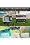Sprinkler Timer 3 Zone with Brass Inlet Watering Timer for Garden Hose Programmable Water Timer with - 4
