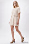 Short Sleeve Crew Neck Regular Mini Dress - 2