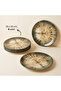 Colosseum 6-Piece Porcelain Serving Plate Set 25 cm - Pattern and Glaze Guaranteed - 2