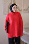 Modest Sweaters - Red - Oversize