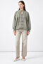 Chinese Buttoned Bomber Jacket 202701 - Mint Green - 3