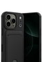 Concepta Newface iPhone 17 Pro Max Kelvin Silicone with Business Card Holder (181030) - Black - 2