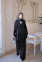 Modest Cardigans - Black - Oversize - 3
