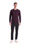 Men's Purple Jazz 56400 Thessaloniki Bis.Yk. Sweat Sweatshirt - 3