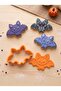 Halloween 6-Piece Cookie Mold Set |   Bat, Pumpkin, Witch Hat, Cauldron, Ghost, Vampire - 8