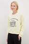 3 Threaded Unprinted 1875 Printed Oversize Sweatshirt - 3